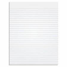 Ruled Paper – 1 sheet